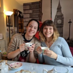 Ash and Me @ Tinas Traditional Tea Room